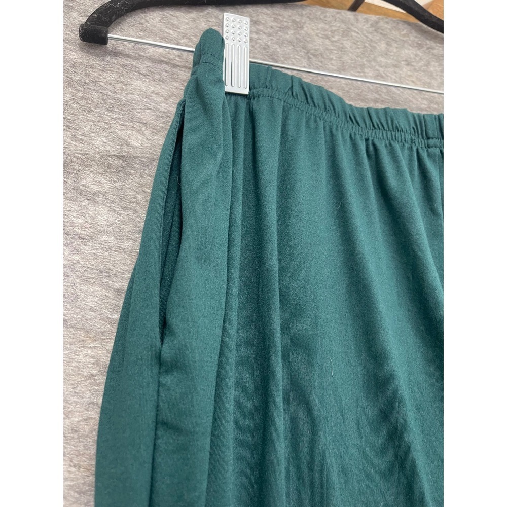 Ekouaer Womens Pajama Set Green Short Sleeve Button Down Pants Loungewear Medium - Picture 8 of 14